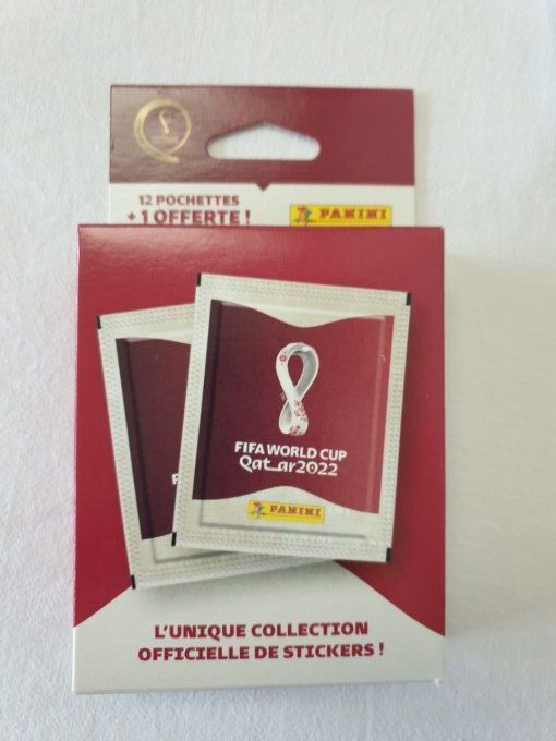 Panini world cup Qatar 2022 version france box carton 13 pochettes