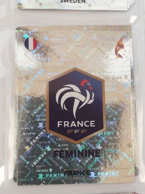 Panini women euro 2017 ecusson au choix