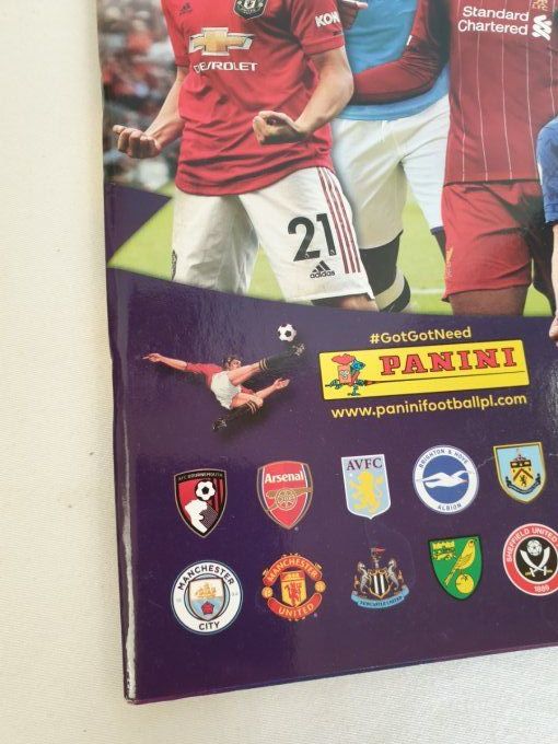 Panini Premier league 2020 football 2020 set complet