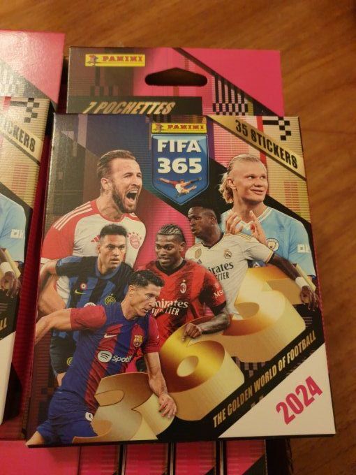 FOOT 2024 - Boîte de 50 pochettes (soit 250 stickers)