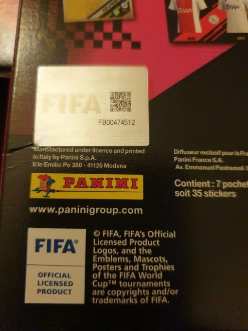 Panini Fifa 365 2024 box 7 pochettes