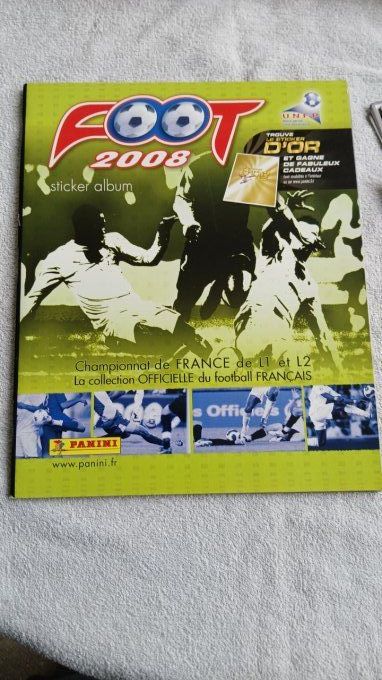 Panini Foot 2008 images manquantes 
