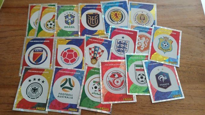 Panini Fifa 2026 image manquantes partie 1 