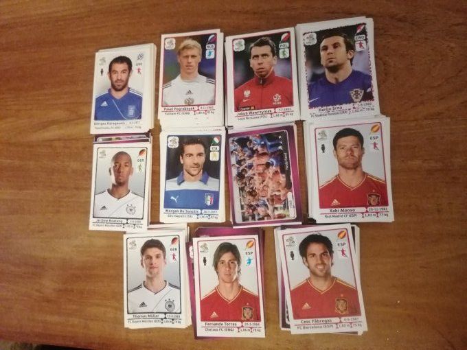 panini euro 2012 lot  530 sticker version inter