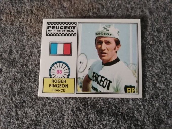 Panini Sprint 1972 choix images dans la liste