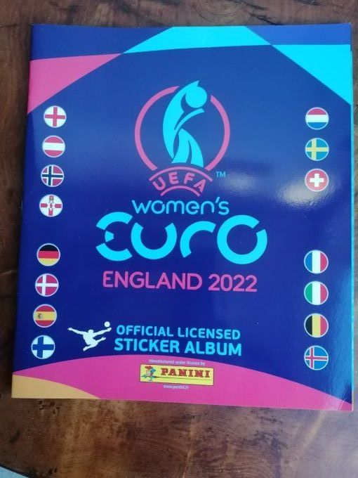 Panini Women Euro england 2022 Set complet 344 images album France +update