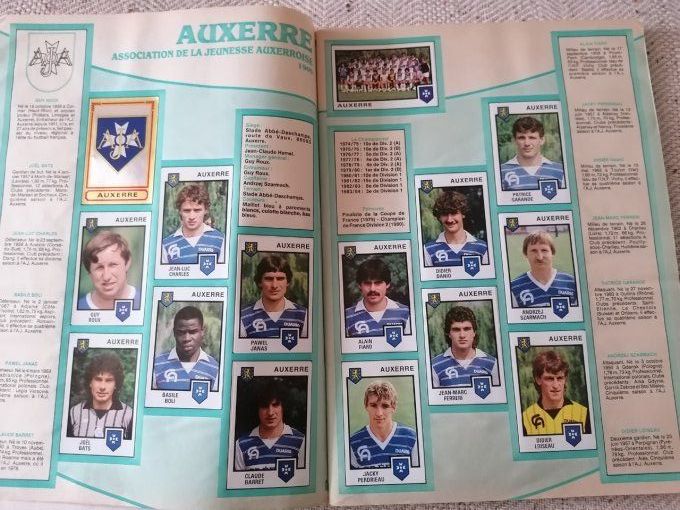 Panini Foot 1985 album complet coller