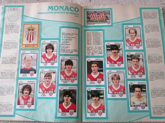 Panini Foot 1985 album complet coller