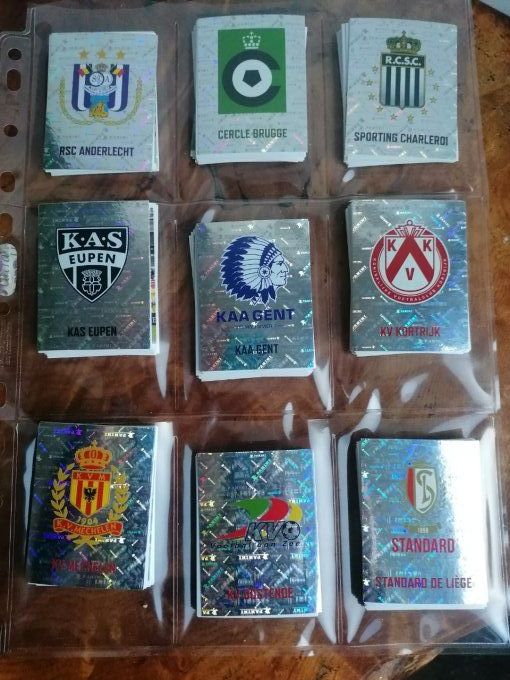 panini pro league 2018 lot 568 sticker+album vide