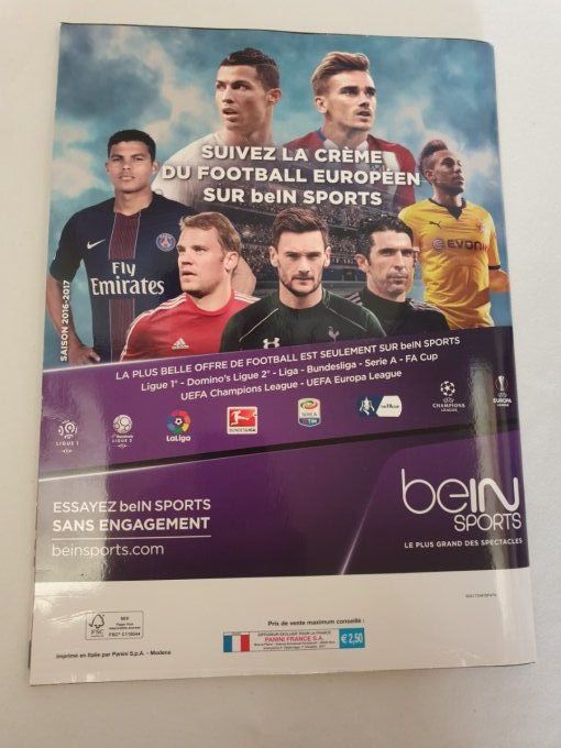 Panini Foot 2016 album complet + set de transfert+poster