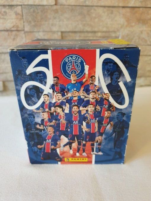 Panini Paris saint Germain 50ans  box 50 pochettes