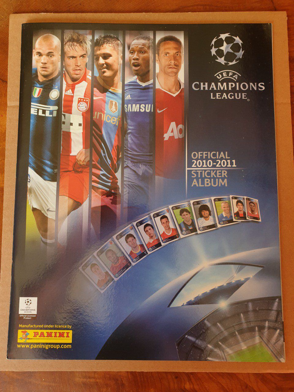 Panini Champions League 2010/2011 Album Vide