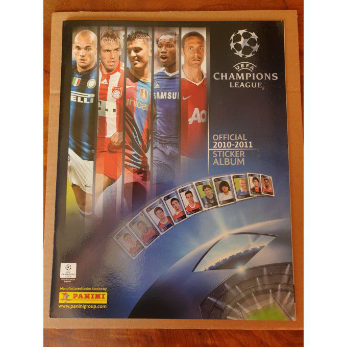 Panini Champions League 2010/2011 set complet