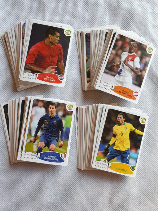 Lot de 235 images Road to Uefa Brazil 2014 sans double