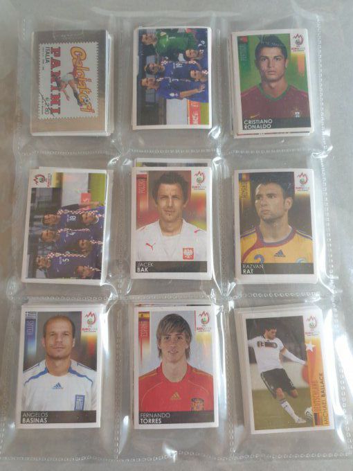 Panini Euro 2008 International Set complet 535 images