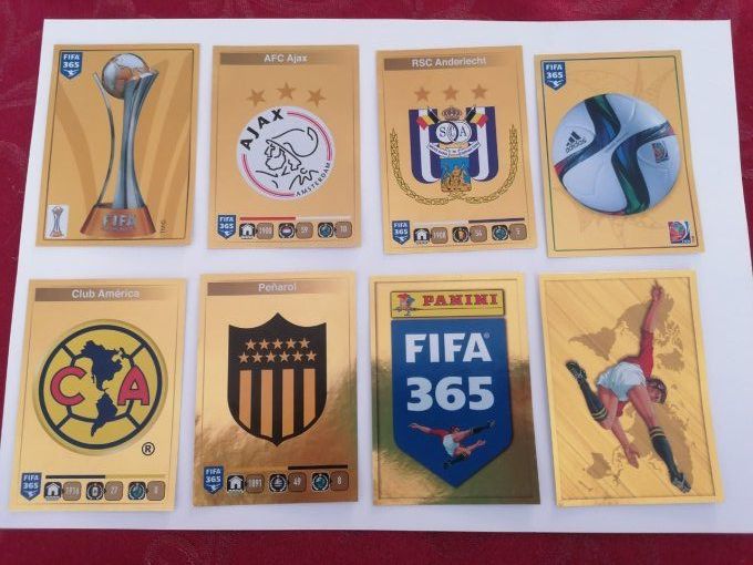 Panini Fifa 2016  lot de 69 stickers sans double
