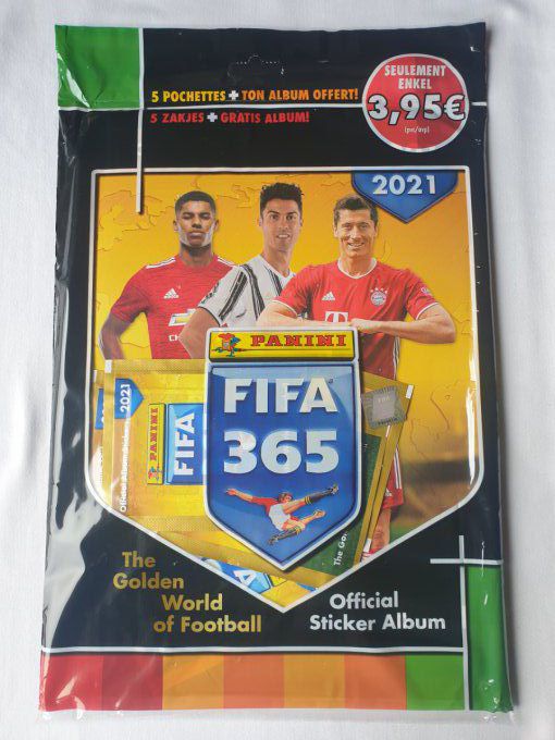 Panini Fifa 365 - 2021 Starter Pack version Belgique