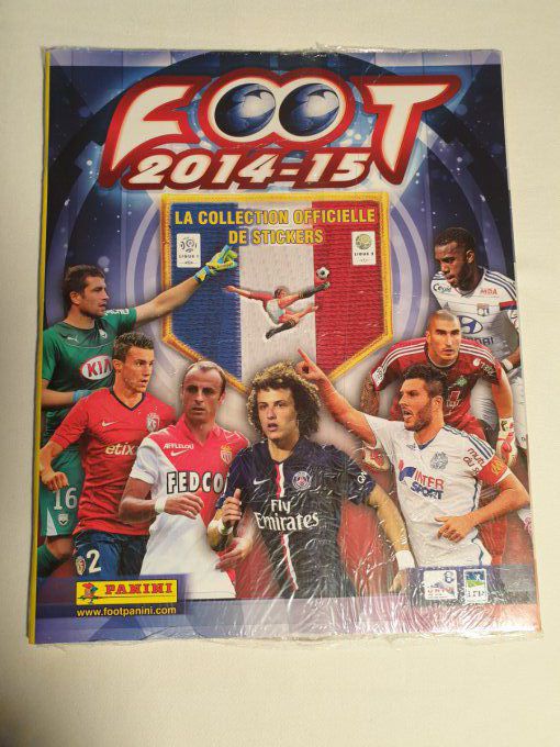 Panini Foot 2014-2015 championnat de France Album vide