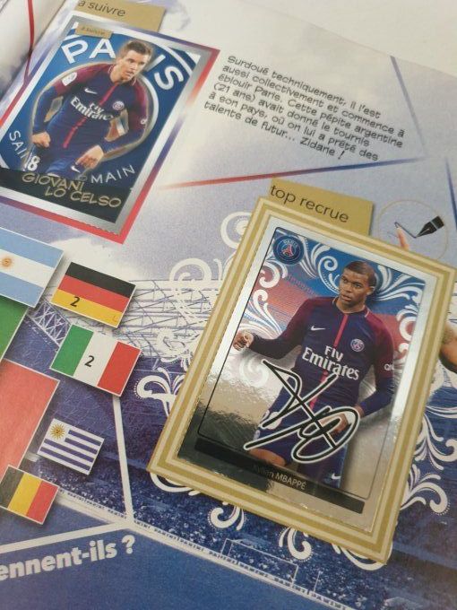 Panini foot 2017 album complet coller neuf