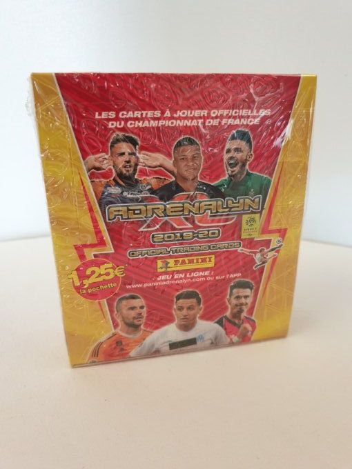 Panini box 24 pochettes adrenalyn XL  Ligue 1  Foot 2019-2020 