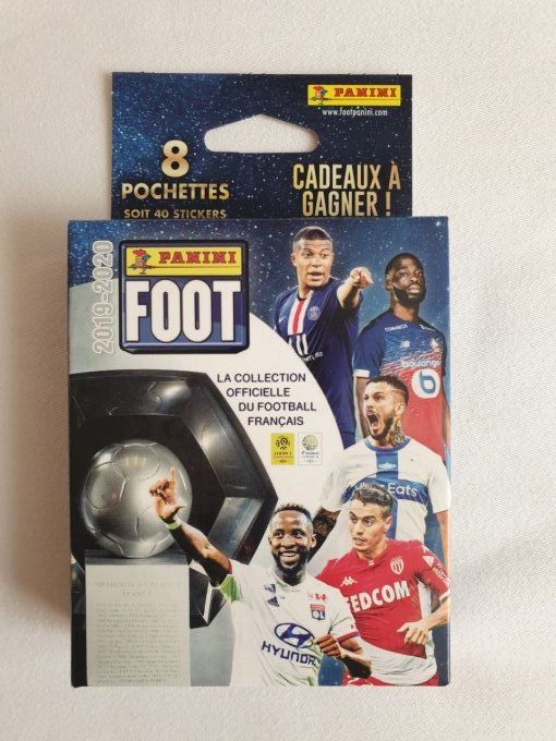 Panini Foot 2019-2020 championnat de France - pak 8 pochettes 