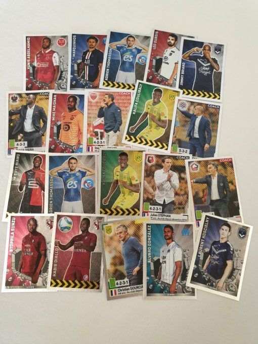 Panini Foot 2019-2020 images manquantes