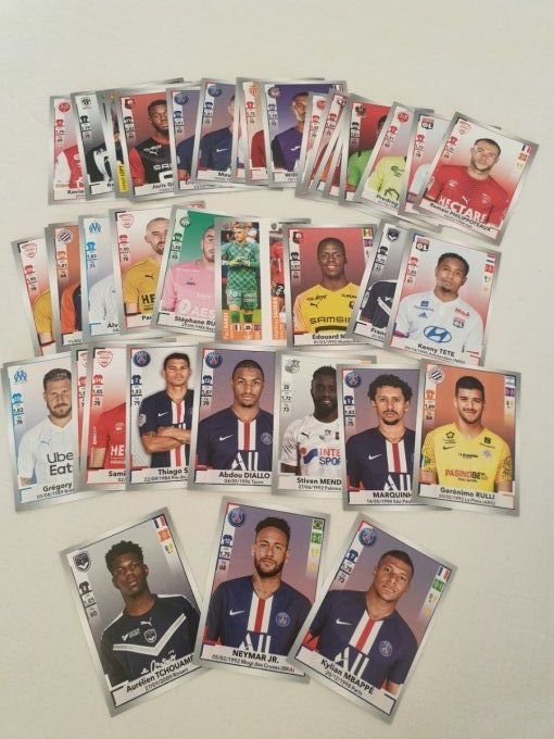 Panini Foot 2019-2020 images manquantes