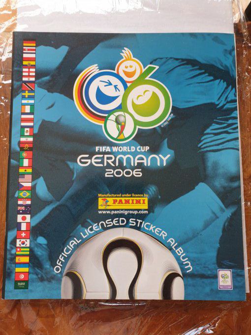 panini 2006 germant album vide