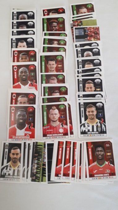 Panini Football pro league 2018 images manquantes