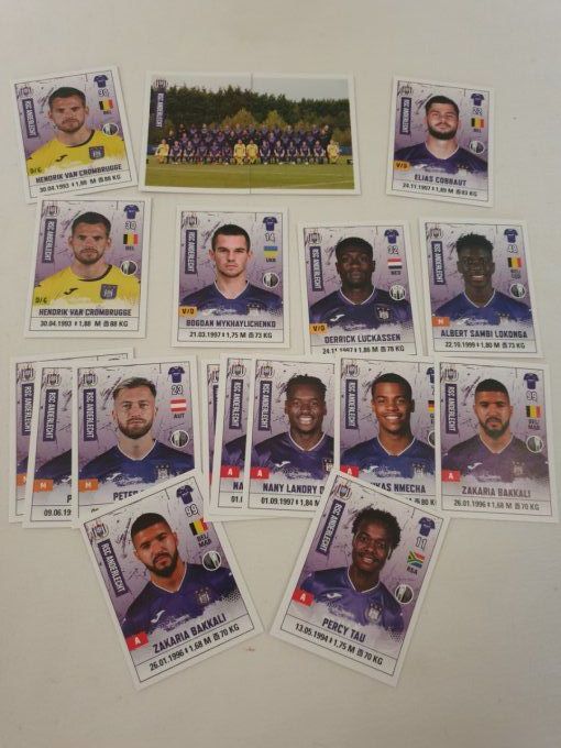 Panini Pro league 2020/2021 images manquantes