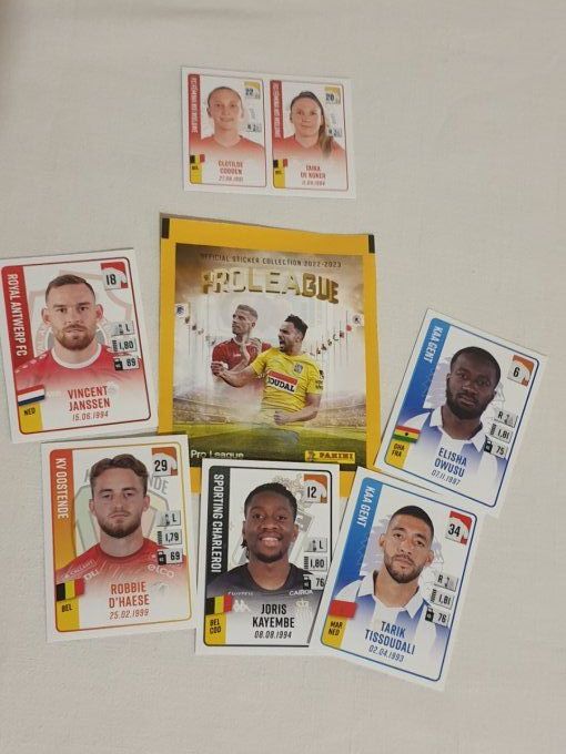 Panini pro league 2023 images manquante