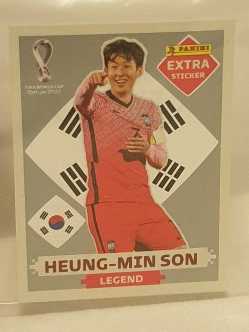 Panini qatar 2022 extra sticker  legend rookie a la pièce