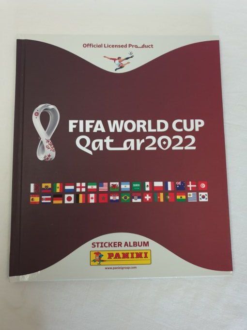 Panini qatar 2022 album vide version française cartonner