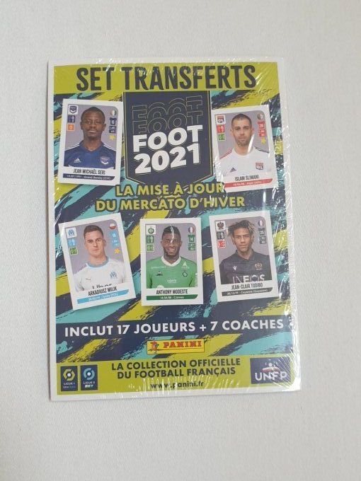 Panini Foot 2021 Set de transferts 