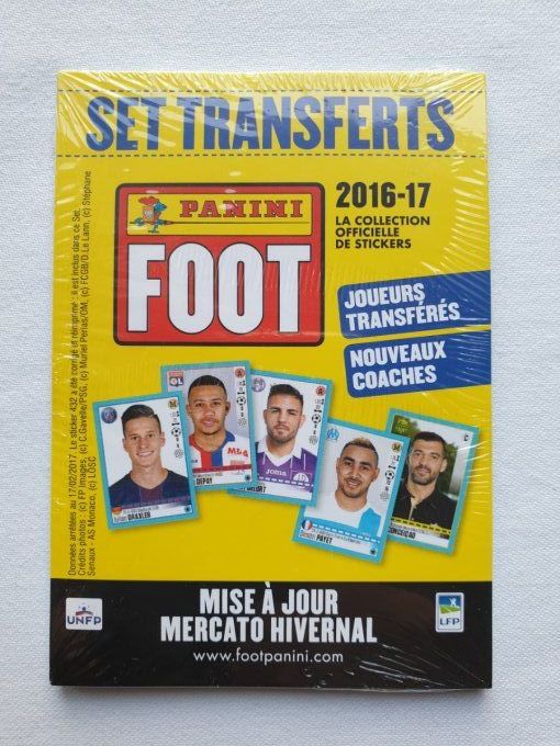 Panini Foot 2016-17 championnat de France set complet neuf