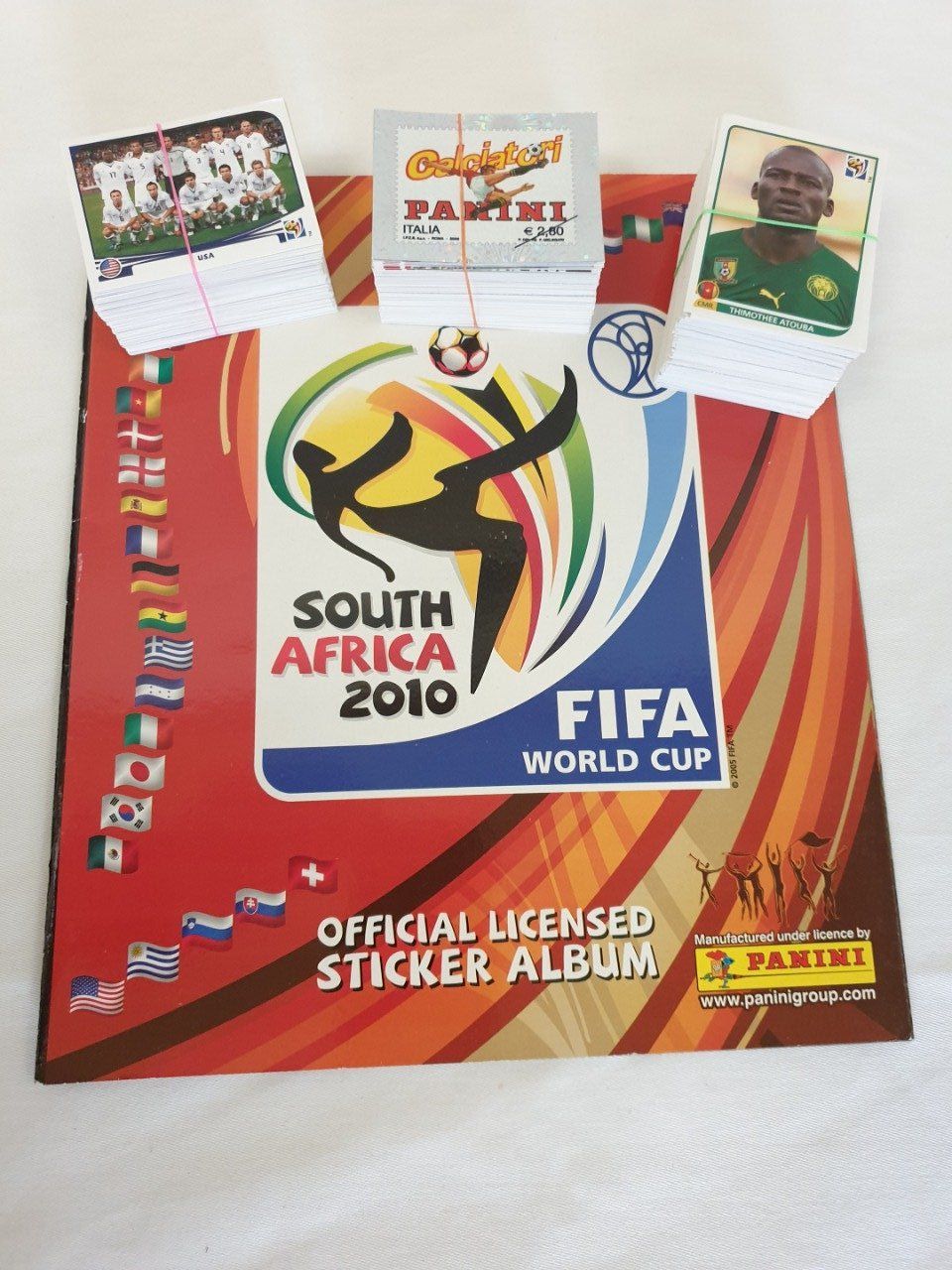 Panini Africa 2010 Inter. Set complet 639 images 