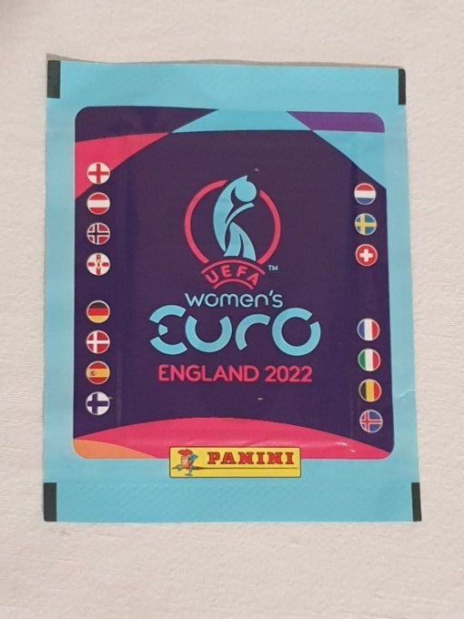 Panini women 2020 England 2022 par pochettes version Française 