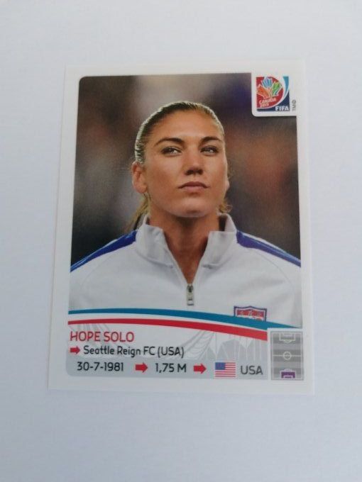 panini women 2015 USA hope solo n°253