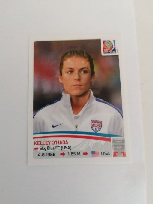 panini women 2015 kelley ohara n°257