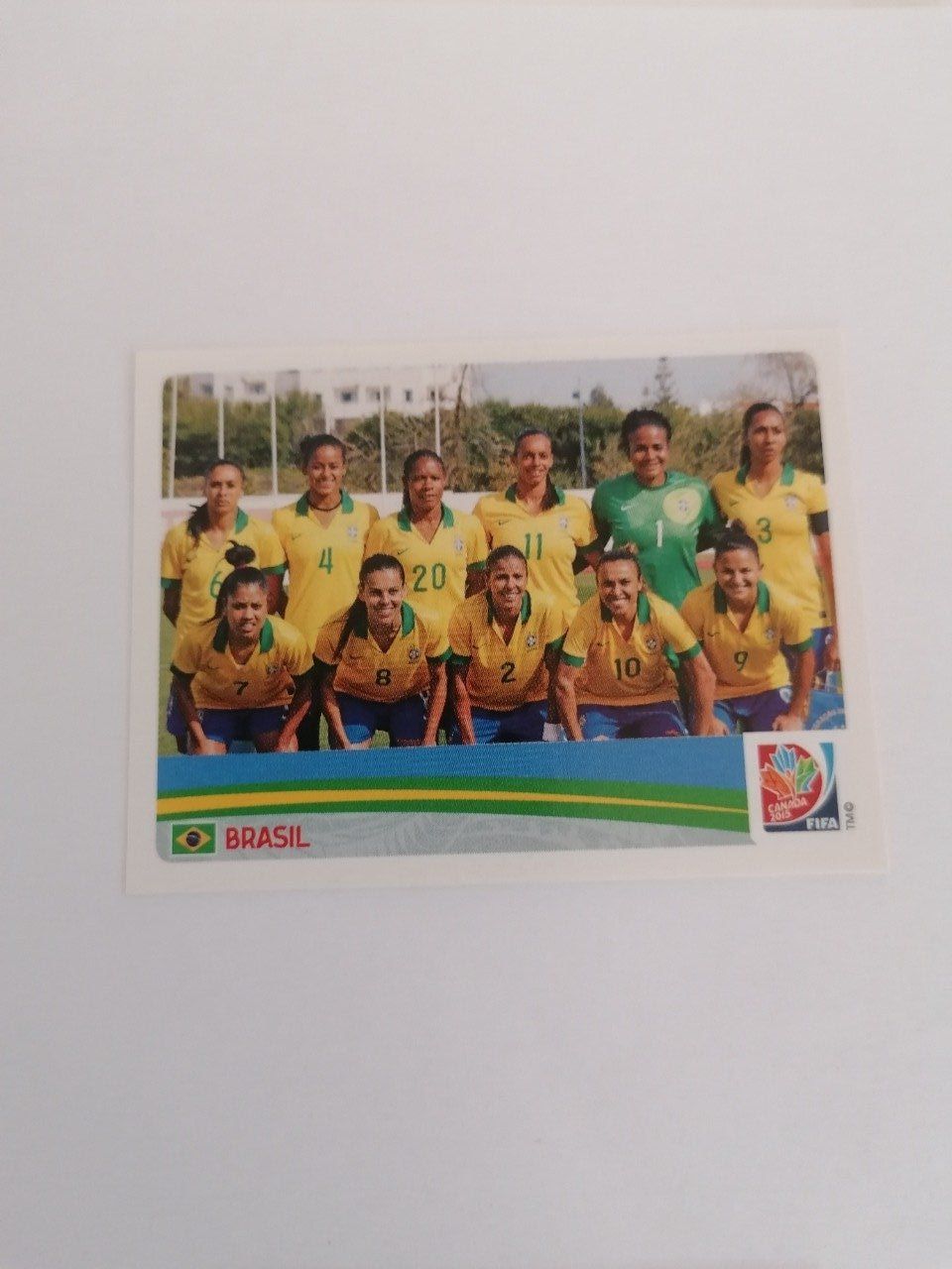 panini women 2015 team Brazil n°328