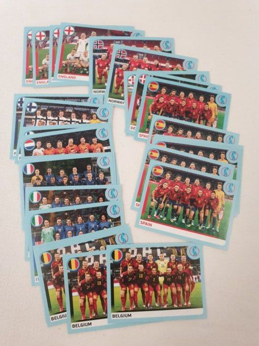 Panini women england euro 2022 image a la pièce