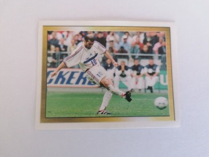 Panini zidane foot 2007 action n°562