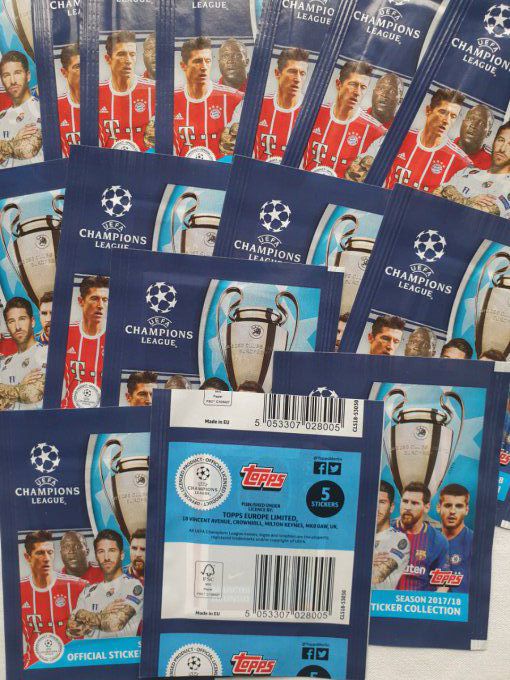 Topps Champions League 2017/2018 par Pochette