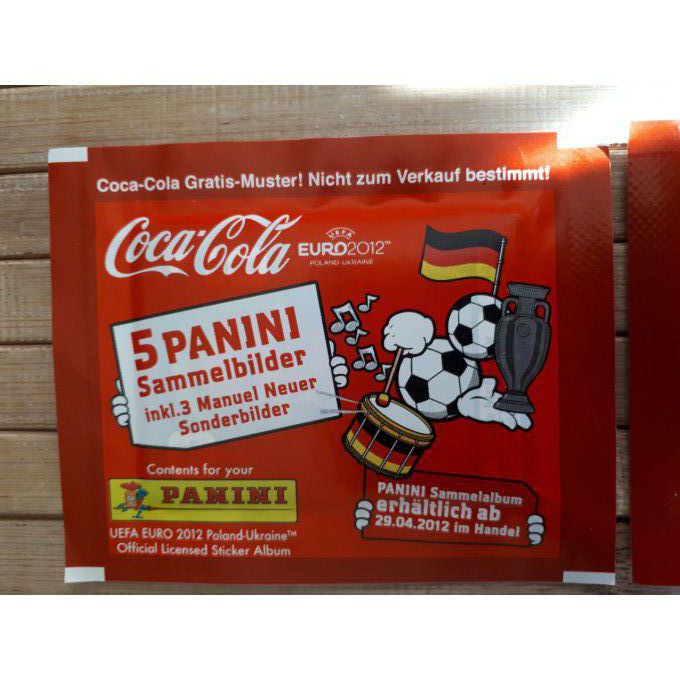 Panini Euro 2012 Coca Cola par Pochettes