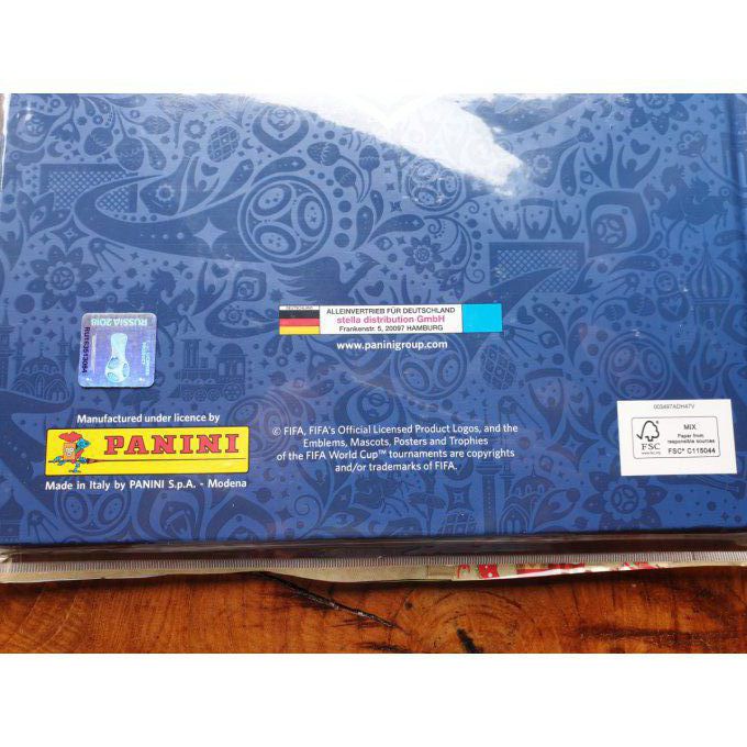 Panini Album vide Russie 2018 Hard Cover (D)