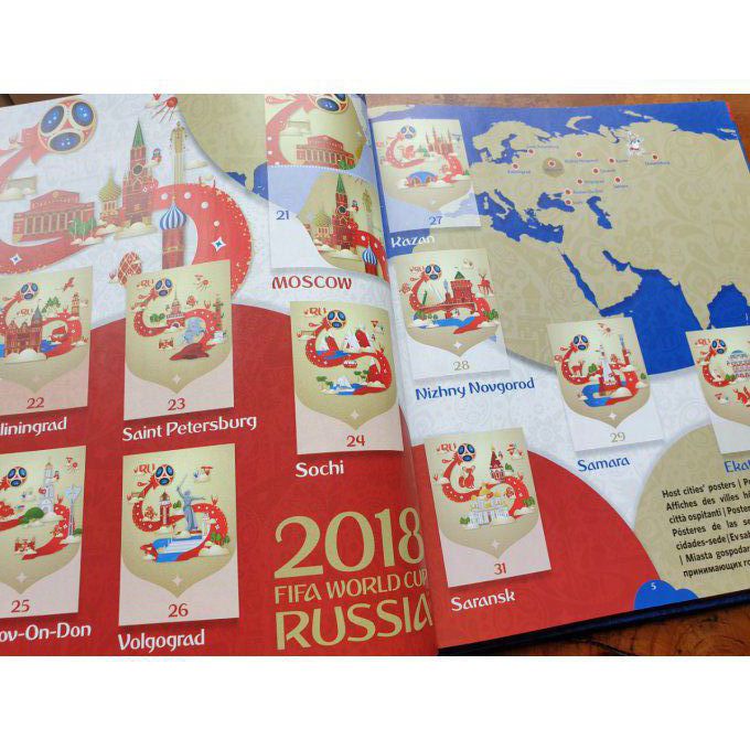 Panini Album vide Russie 2018 Hard Cover (D)