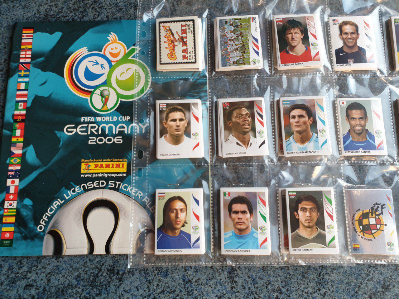 Panini Germany 2006 Set complet 596 images 