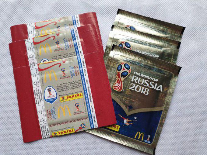 Panini Russie 2018 Box Mac Donald Belge