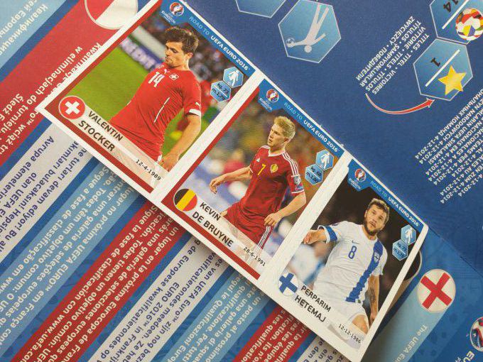 Panini Album vide Road Euro 2016 version Grèce