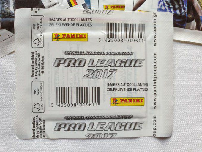 Panini Pro League 2017 Par Pochette